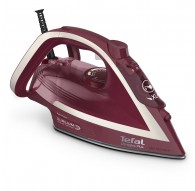 Tefal Ultimate Pure FV6820 Steam iron 2800 W Red, Silver