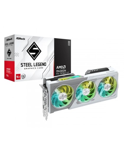 Asrock AMD Radeon RX 9060 XT Steel Legend 16GB OC GDDR6
