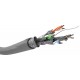 Goobay CAT 6 network cable, S/FTP (PiMF), grey, 100m