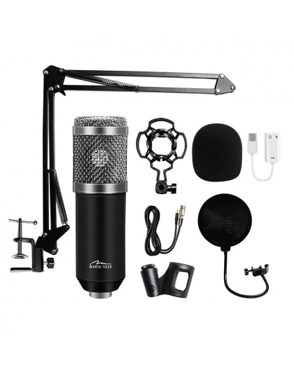 Microphone with accessories kit STUDIO AND STREAMING MICROPHONE MT397S