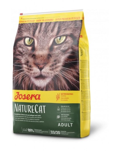Josera NatureCat cats dry food 2 kg Adult Poultry, Salmon