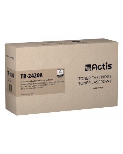Actis TB-2420A Toner (replacement for Brother TN-2420A Supreme 3000 pages black)