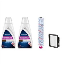 Bissell | Cleaning Pack | MultiSurface (2xDetergents+Brushroll+Filter)