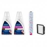 Bissell | Cleaning Pack | MultiSurface (2xDetergents+Brushroll+Filter)