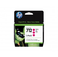 HP 712 3-pack 29-ml Magenta DesignJet Ink Cartridge