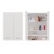 Topeshop POLA MINI DD BIEL bathroom storage cabinet White