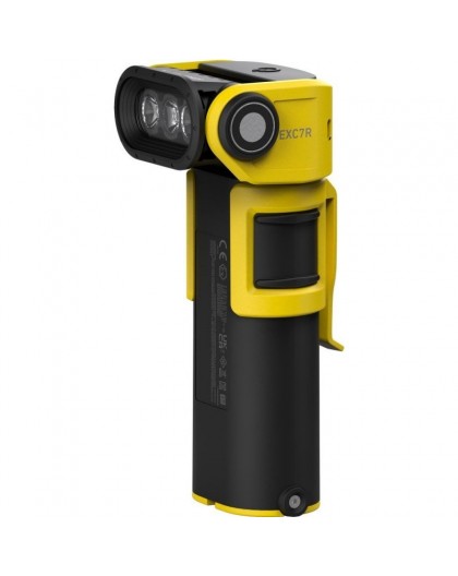 Ledlenser flashlight EXC7R with charging stat.