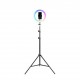 Havit ST7026 - tripod with RGB light ring, black