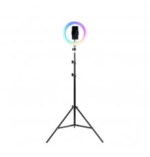 Havit ST7026 - tripod with RGB light ring, black
