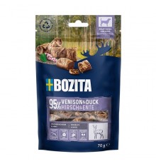 BOZITA Meaty bites Venison and duck - dog treat - 70g