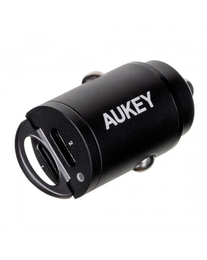 AUKEY CC-A4 mobile device charger Black Auto