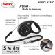 Flexi New CLASSIC 8 m Black Dog Retractable lead