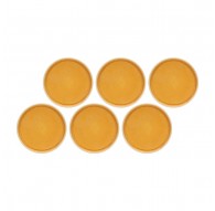 Arpeggio Set 6 salad plates 21 cm, orange
