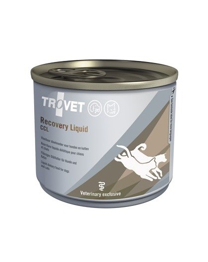TROVET Recovery Liquid CCL - wet food for dogs and cats - 190g