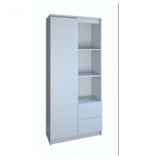 Topeshop RS-80 BILY BIEL office bookcase