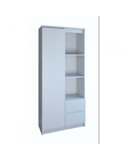 Topeshop RS-80 BILY BIEL office bookcase