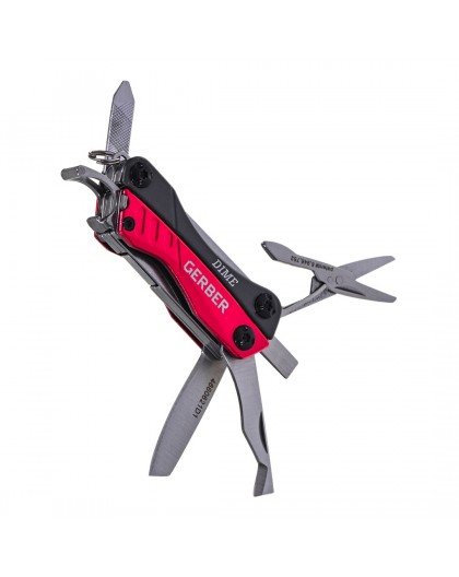 Multitool GERBER Dime Multi-Tool Red