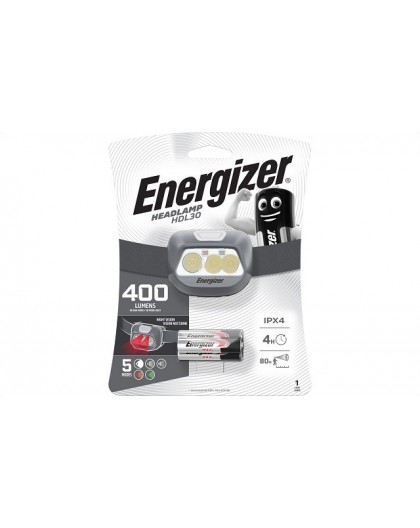 ENERGIZER FLASHLIGHT HEADLIGHT HDL30 3AAA 400 lm