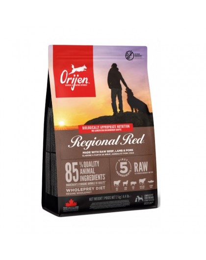 ORIJEN Regional Red - kuiva koeratoit - 2kg
