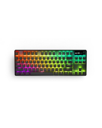 SteelSeries Gaming Keyboard Apex Pro TKL (2023), RGB LED light, US, Black, Wireless