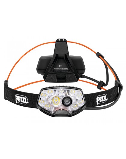 Petzl NAO RL Black, Orange Headband flashlight LED