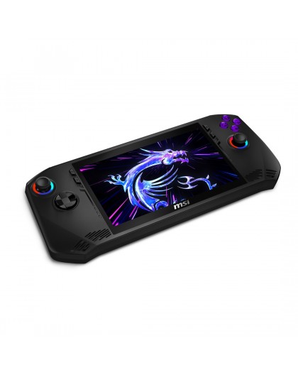 MSI Claw 7 AI+ A2VM-031PL portable game console 17.8 cm (7") 512 GB Touchscreen Wi-Fi Black