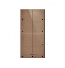 GRENTON TOUCH PANEL/ 8 TOUCH AREAS/ TF-BUS/ LIGHT, MADE OF NATURAL LEATHER FRONT