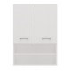 Topeshop POLA MINI DK BIEL bathroom storage cabinet White