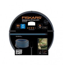 Fiskars 1027106 garden hose 50 m Above ground Blue, Grey