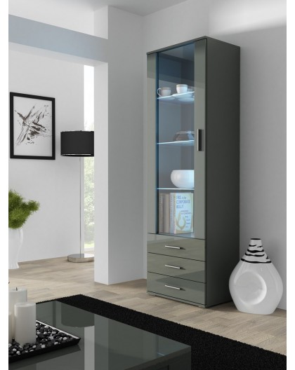 Cama vitriinkapp SOHO S1 hall/halogläos