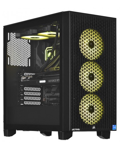 Actina 5901443337850 PC Midi Tower Intel® Core™ i5 i5-13600KF 32 GB DDR5-SDRAM 2 TB SSD NVIDIA GeForce RTX 4070 Ti Black
