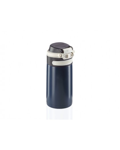 Leifheit 03247 travel mug 350 ml Black, Blue Stainless steel