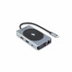 DICOTA D32059 interface hub USB Type-C Black, Silver