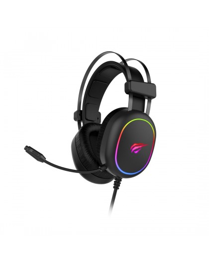Havit GAMING HEADPHONE RGB BLACK 2016D Headset Wired Head-band