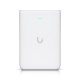 Ubiquiti U7 Pro Wall 5700 Мбит/с белый Поэ (Power over Ethernet)