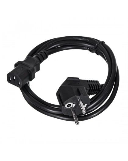 Gembird PC-186 power cable Black 1.8 m CEE7/4 C14 coupler