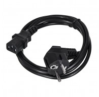 Gembird PC-186 power cable Black 1.8 m CEE7/4 C14 coupler
