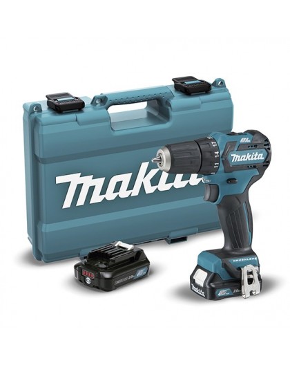 Makita DF332DSAE drill Keyless 1 kg Black, Blue