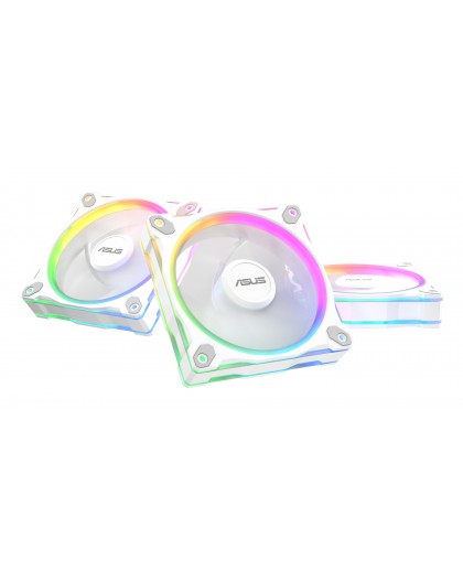 ASUS Prime MR120 Fan ARGB White 3in1 Computer case 12 cm