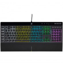 Corsair K55 RGB PRO keyboard Gaming USB QWERTZ German Black