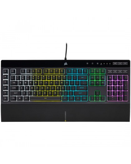 Corsair K55 RGB PRO keyboard Gaming USB QWERTZ German Black