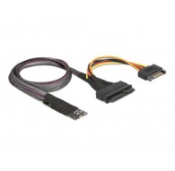 DeLOCK M.2 Key M to U.2 SFF-8639 NVMe Adapter with 50 cm cable