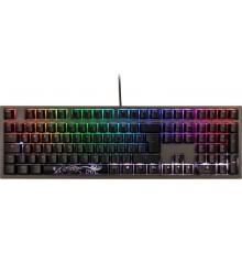 Ducky Shine 7 klaviatuur Gaming USB Saksa Must, Hall