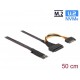 DeLOCK M.2 Key M to U.2 SFF-8639 NVMe Adapter with 50 cm cable