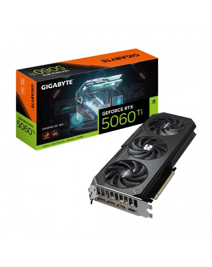 Gigabyte GeForce RTX 5060 Ti GAMING OC 16GB (GV-N506TGAMING OC-16GD) - Graphics Card