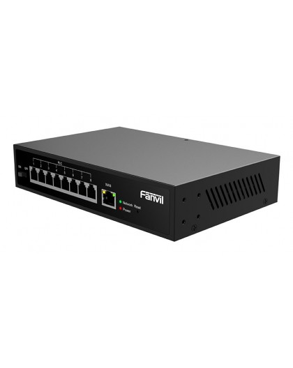 Fanvil PN8 network switch Unmanaged Fast Ethernet (10/100) Black