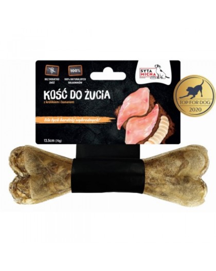 SYTA MICHA For picky dogs Rabbit with banana - dog chew - 13,5 cm