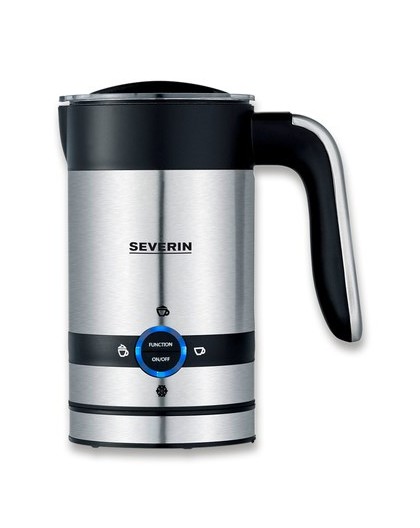 Severin SM 3584 milk frother/warmer Automatic Black, Stainless steel