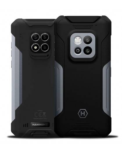 HAMMER Construction 2 5G 16.7 cm (6.58") Dual SIM Android 14 USB Type-C 6 GB 128 GB 6500 mAh Silver