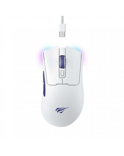 Havit MS966WB - gaming wireless mouse, white